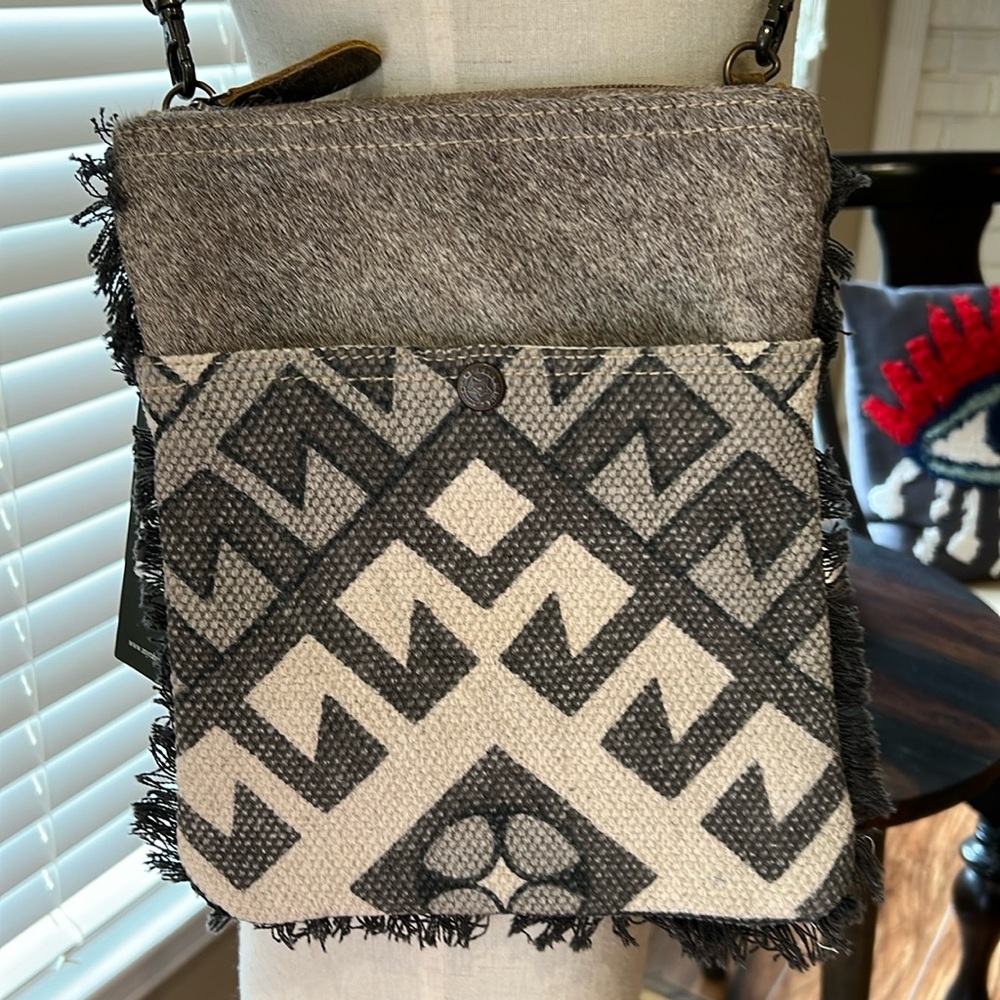 Myra bag crisscross fantasy small crossbody bag